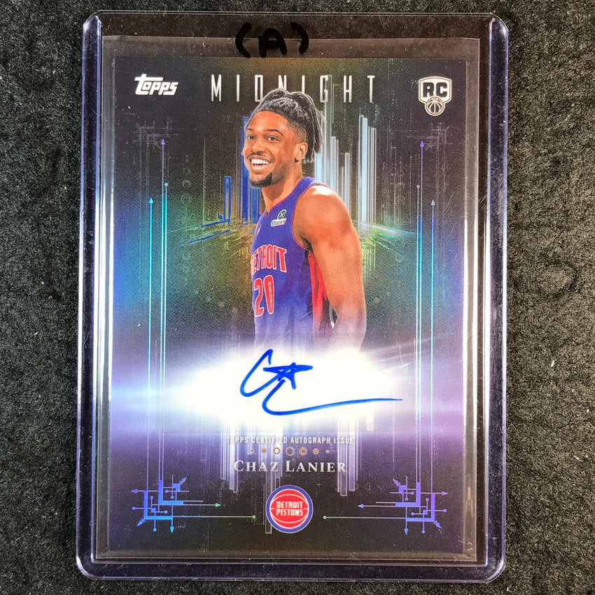 2025-26 Topps Midnight CHAZ LANIER Dark Marks Rookie Auto #CL (A)