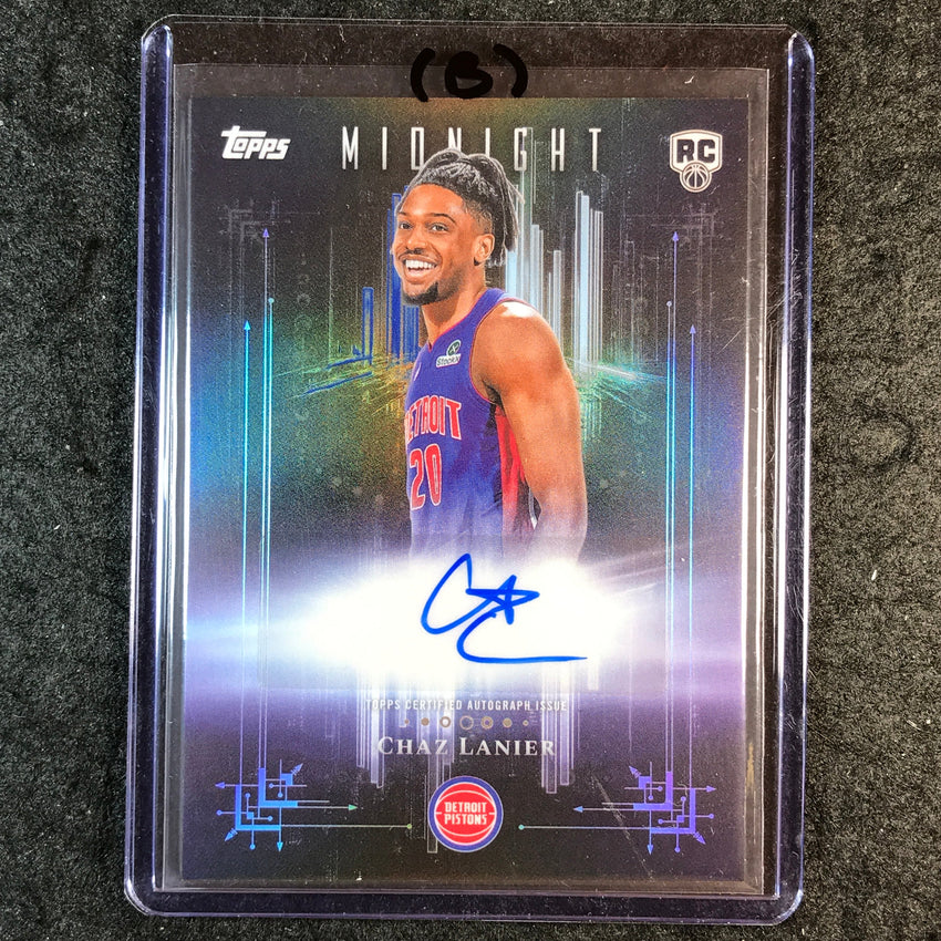 2025-26 Topps Midnight CHAZ LANIER Dark Marks Rookie Auto #CL (B)