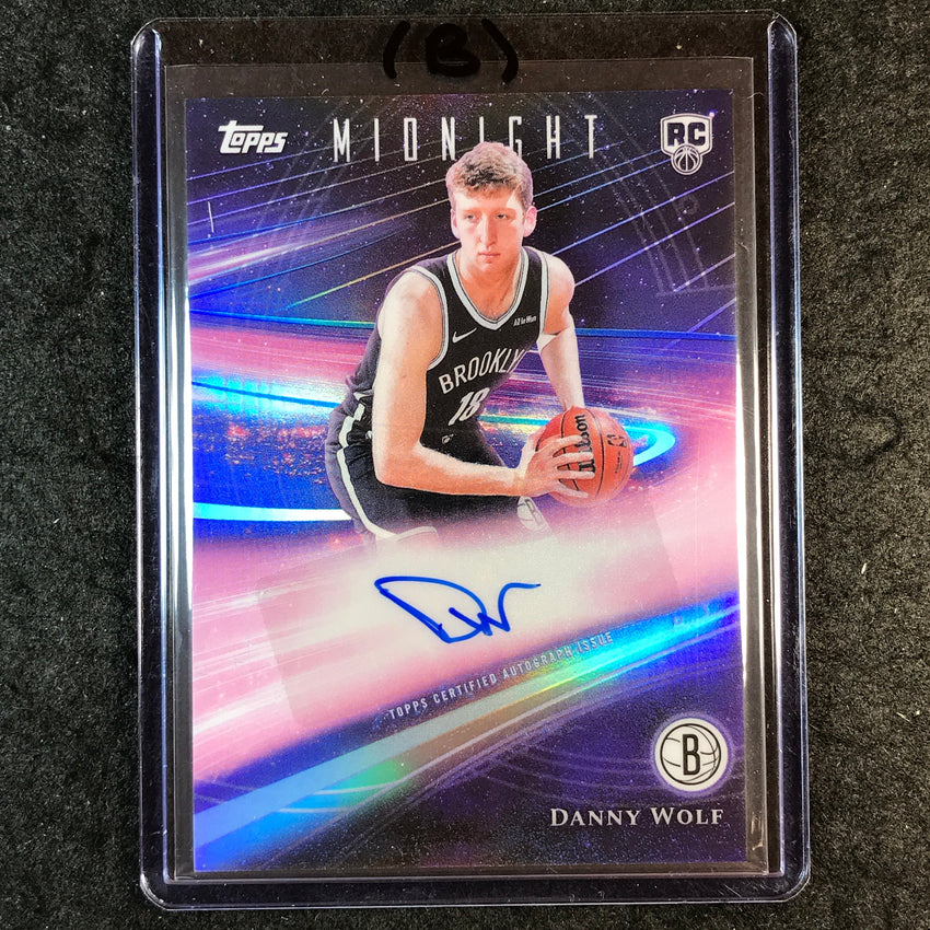 2025-26 Topps Midnight DANNY WOLF Rookie Horizon Signatures Auto #DW (B)