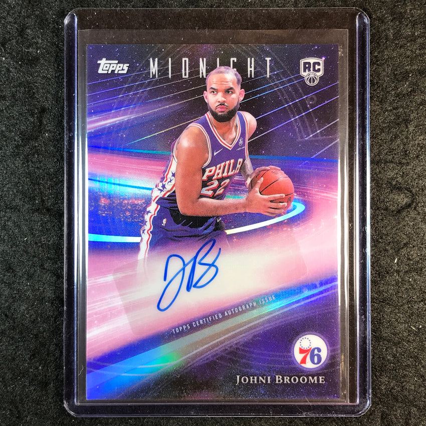 2025-26 Topps Midnight JOHNI BROOME Rookie Horizon Signatures Auto #JBR