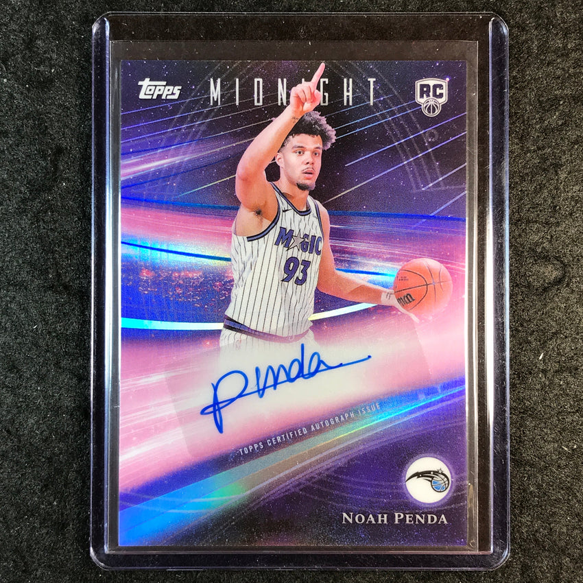 2025-26 Topps Midnight NOAH PENDA Rookie Horizon Signatures Auto #NP