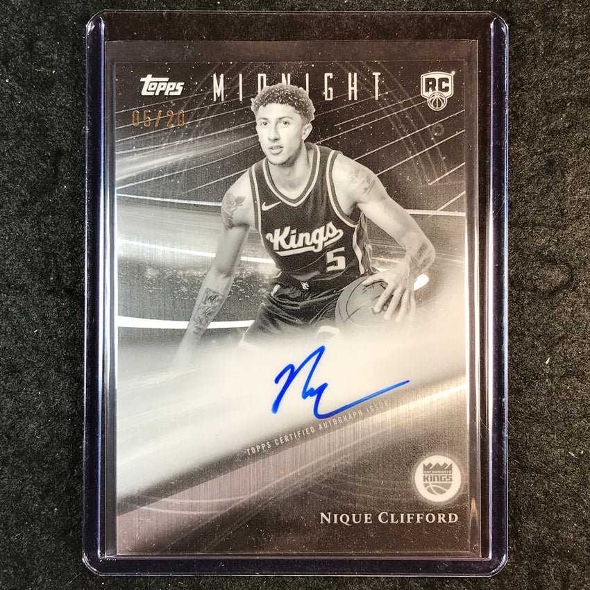2025-26 Topps Midnight NIQUE CLIFFORD Rookie Horizon Auto Equinox 5/20