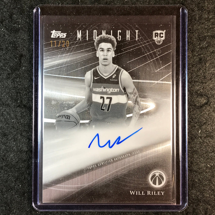 2025-26 Topps Midnight WILL RILEY Rookie Horizon Signatures Auto Equinox 11/20
