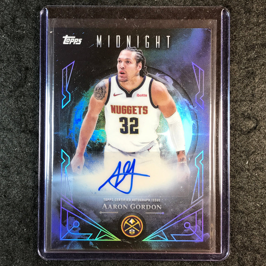 2025-26 Topps Midnight AARON GORDON Midnight Suns Signatures Auto #AG