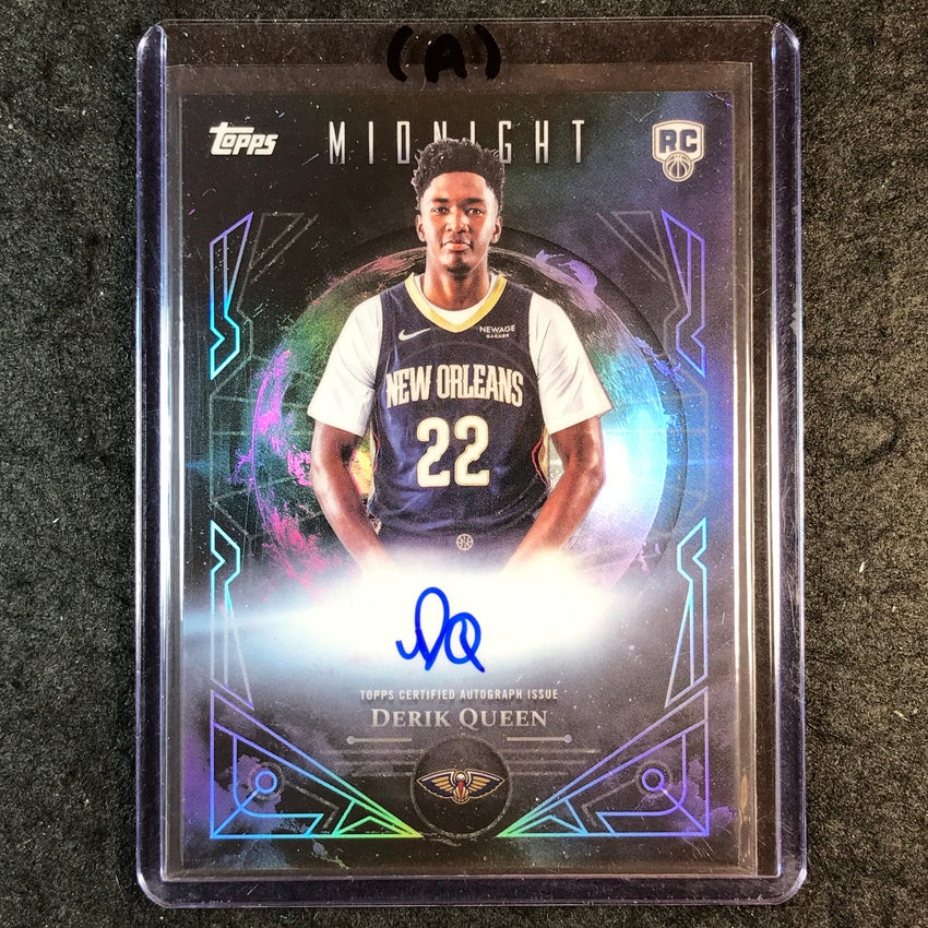 2025-26 Topps Midnight DERIK QUEEN Midnight Suns Rookie Signatures Auto #DQ (A)
