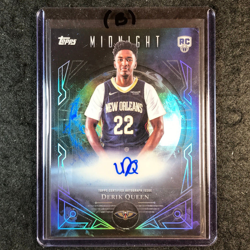 2025-26 Topps Midnight DERIK QUEEN Midnight Suns Rookie Signatures Auto #DQ (B)