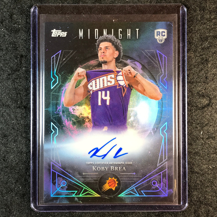 2025-26 Topps Midnight KOBY BREA Midnight Suns Rookie Signatures Auto #KB