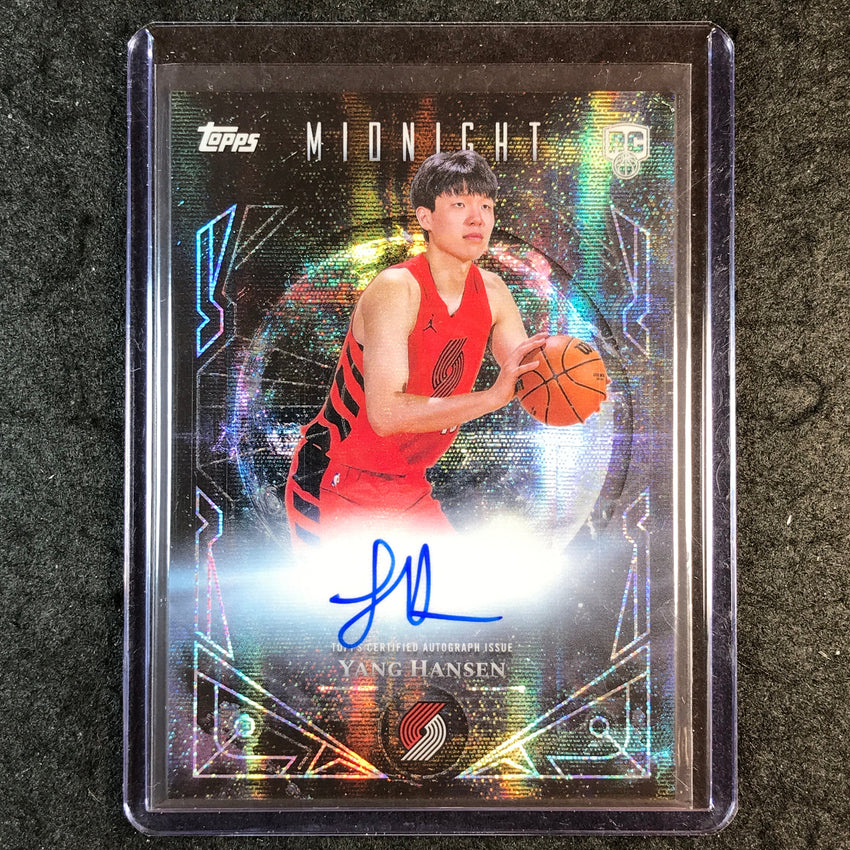 2025-26 Topps Midnight YANG HANSEN Midnight Suns Rookie Auto Moon Beam SP #YH