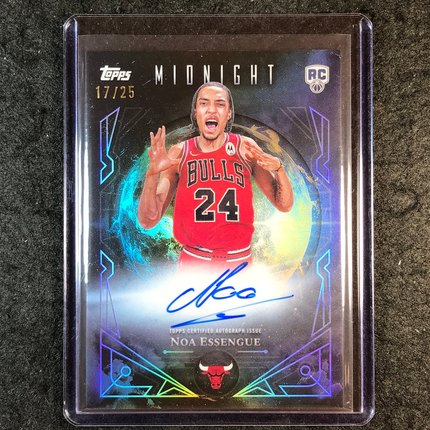 2025-26 Topps Midnight NOA ESSENGUE Midnight Suns Rookie Auto Moonrise 17/25