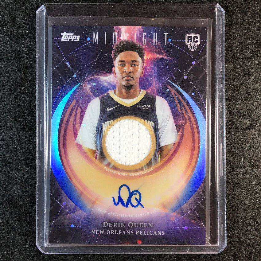 2025-26 Topps Midnight DERIK QUEEN Rookie Jersey Auto #DQ