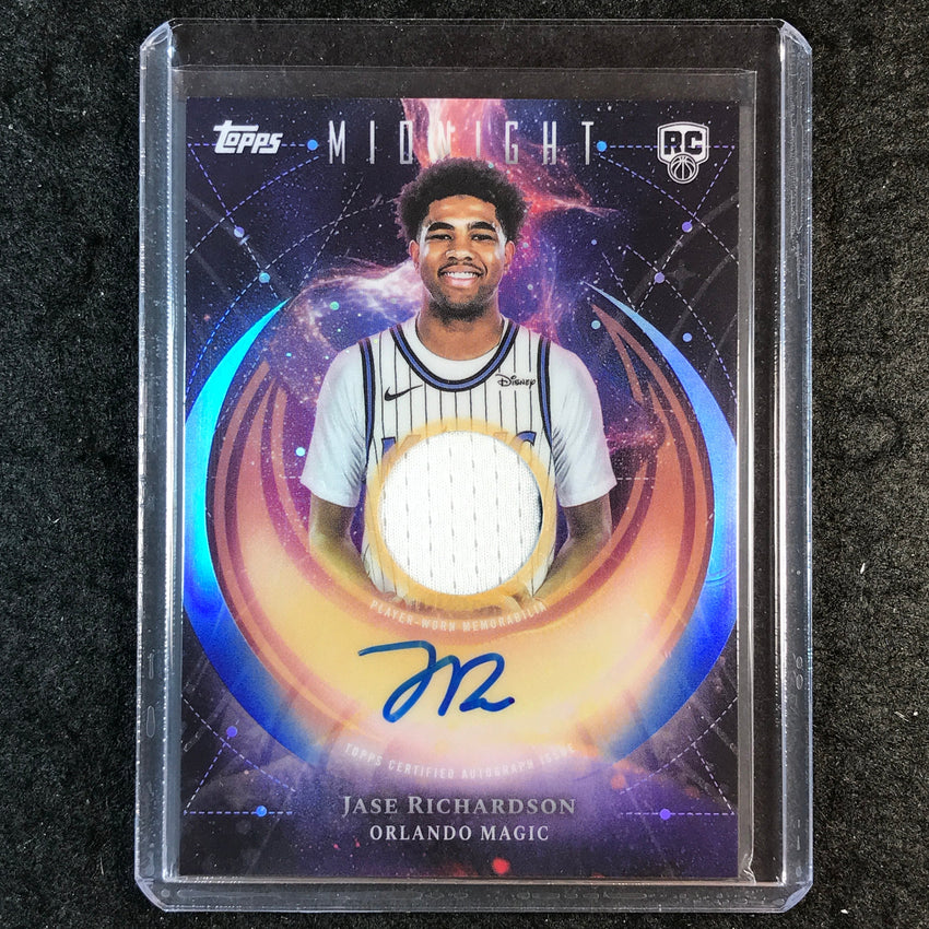 2025-26 Topps Midnight JASE RICHARDSON Rookie Jersey Auto #JR
