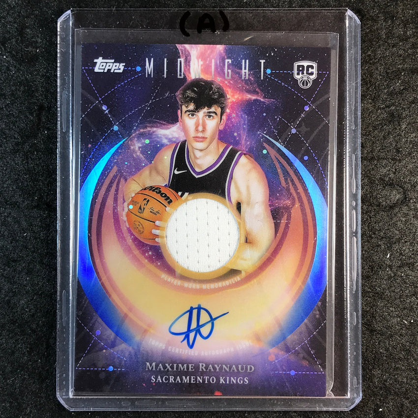 2025-26 Topps Midnight MAXIME RAYNAUD Rookie Jersey Auto #MR (A)