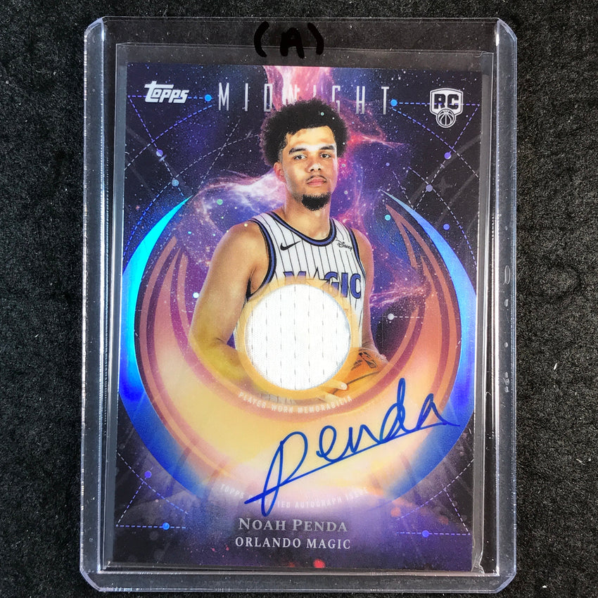 2025-26 Topps Midnight NOAH PENDA Rookie Jersey Auto #NP (A)