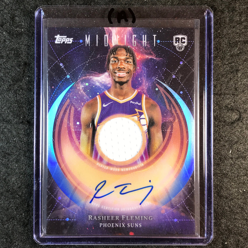 2025-26 Topps Midnight RASHEER FLEMING Rookie Jersey Auto #RF (A)