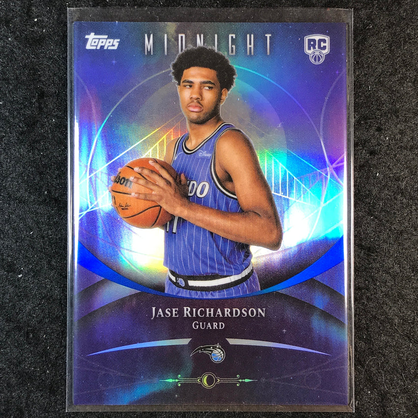 2025-26 Topps Midnight JASE RICHARDSON Rookie Base #85