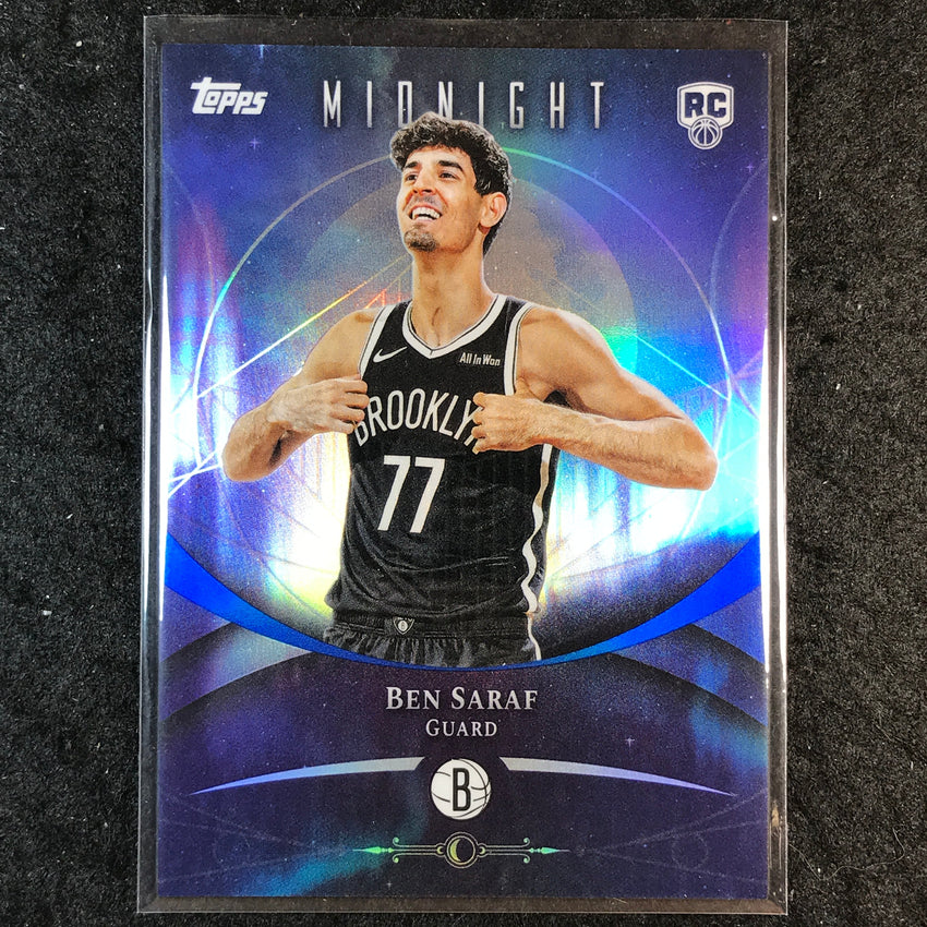 2025-26 Topps Midnight BEN SARAF Rookie Base #86