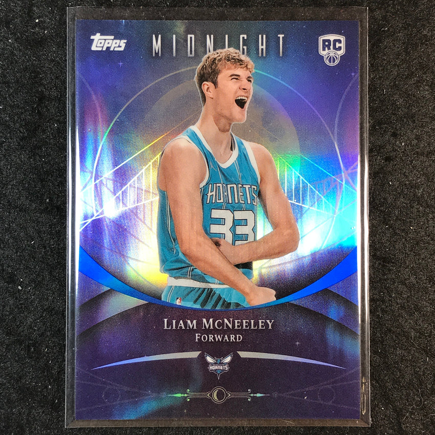 2025-26 Topps Midnight LIAM MCNEELEY Rookie Base #89