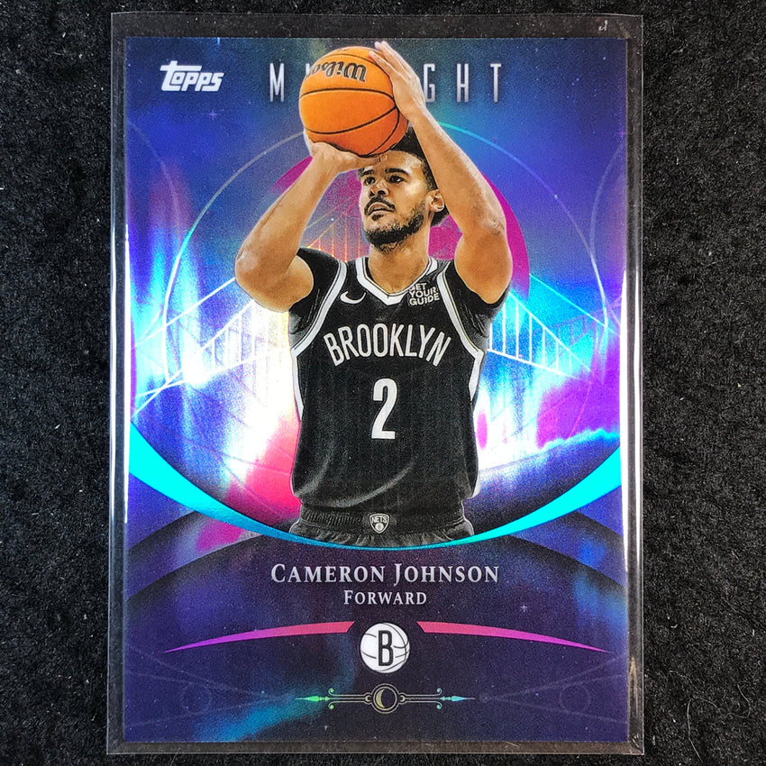 2025-26 Topps Midnight CAMERON JOHNSON Zodiac Refractor #4