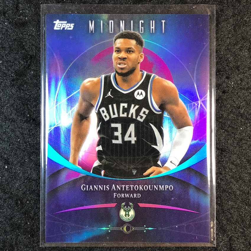 2025-26 Topps Midnight GIANNIS ANTETOKOUNMPO Zodiac Refractor #14