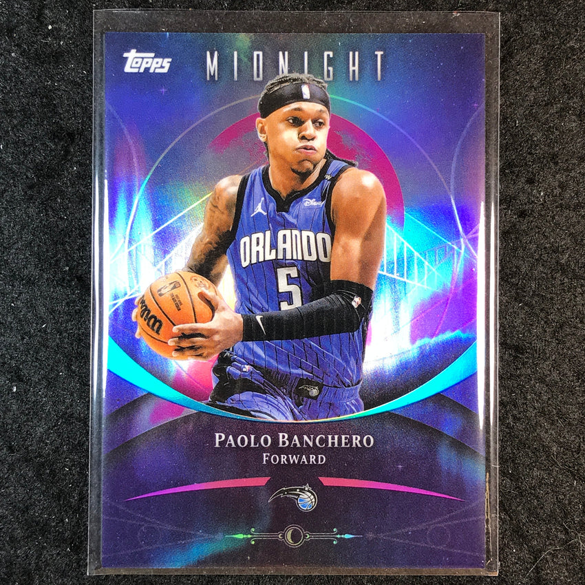 2025-26 Topps Midnight PAOLO BANCHERO Zodiac Refractor #34