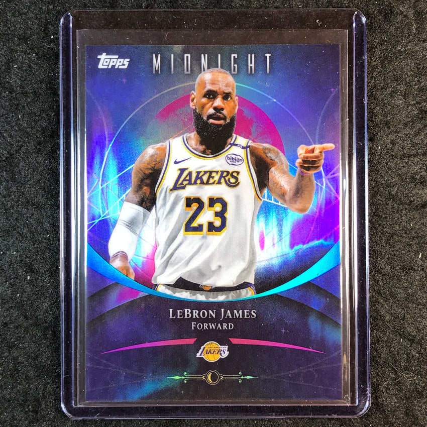 2025-26 Topps Midnight LEBRON JAMES Zodiac Refractor #40