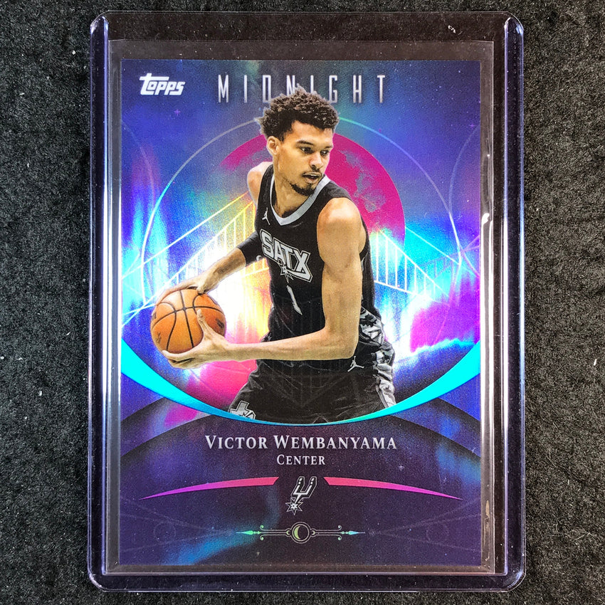 2025-26 Topps Midnight VICTOR WEMBANYAMA Zodiac Refractor #41