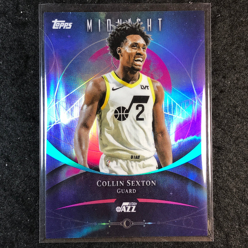 2025-26 Topps Midnight COLLIN SEXTON Zodiac Refractor #52