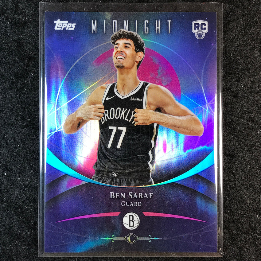 2025-26 Topps Midnight BEN SARAF Rookie Zodiac Refractor #86
