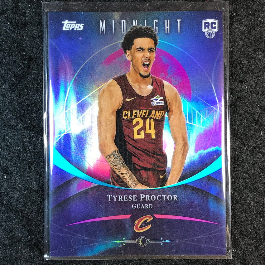 2025-26 Topps Midnight TYRESE PROCTOR Rookie Zodiac Refractor #98