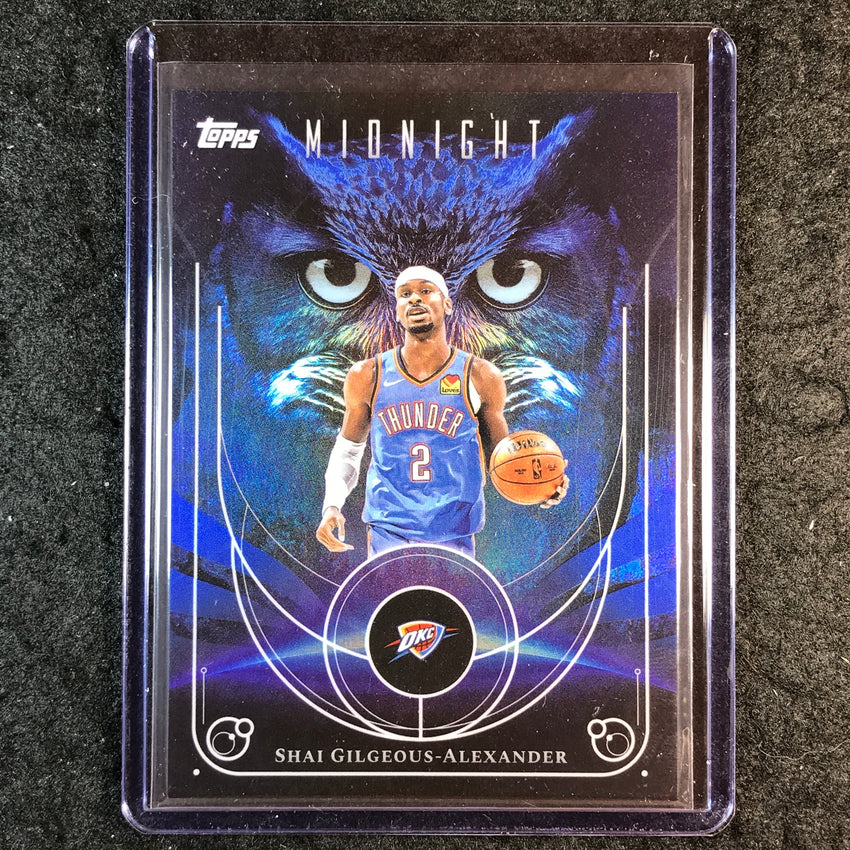 2025-26 Topps Midnight SHAI GILGEOUS-ALEXANDER Night Owls #4