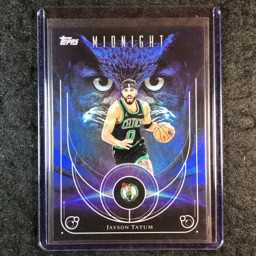 2025-26 Topps Midnight JAYSON TATUM Night Owls #8