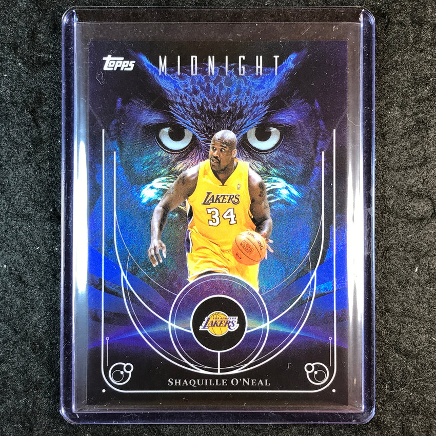 2025-26 Topps Midnight SHAQUILLE O'NEAL Night Owls #14