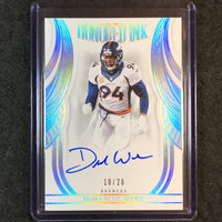 2025 Flawless Football DEMARCUS WARE Honored Ink Auto Silver 10/20