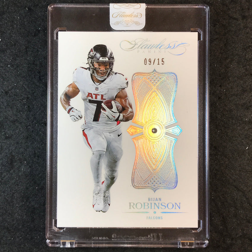 2025 Flawless Football BIJAN ROBINSON Diamond 9/15 #9/15