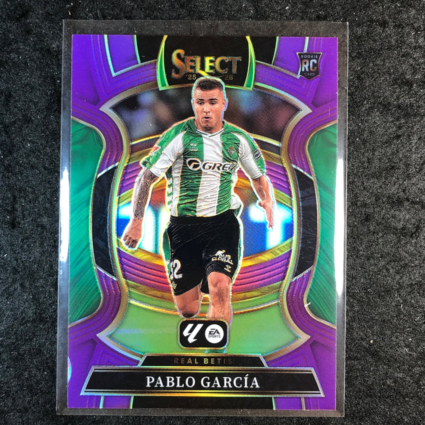 2025-26 Select La Liga PABLO GARCIA Rookie Terrace Purple /125 #28