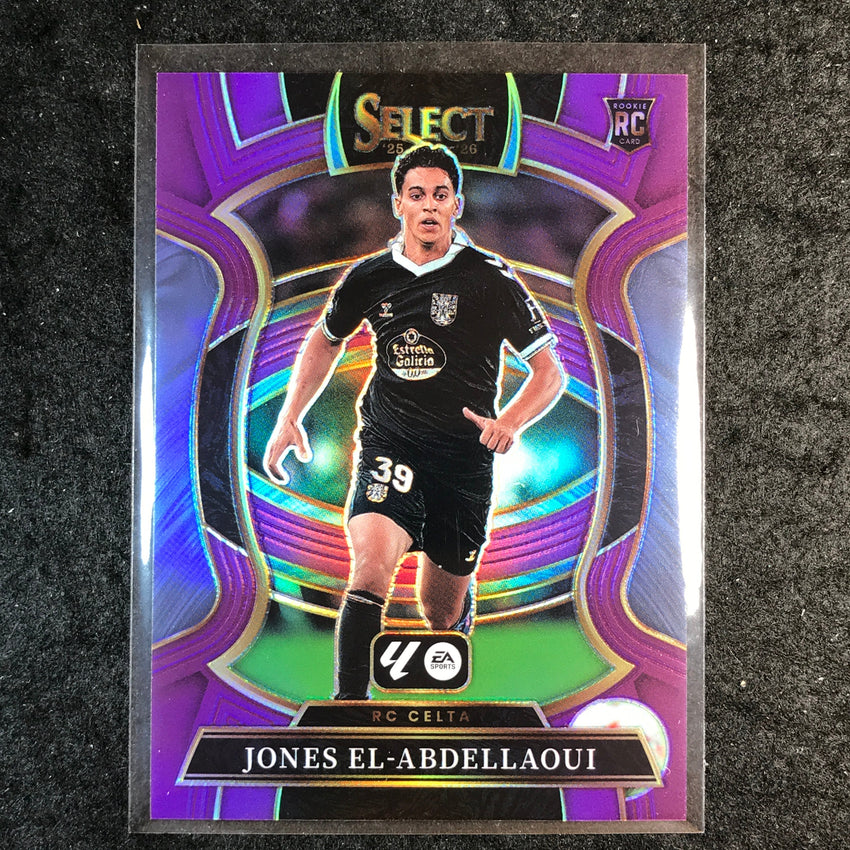 2025-26 Select La Liga JONES EL-ABDELLAOUI Rookie Terrace Purple /125 #34
