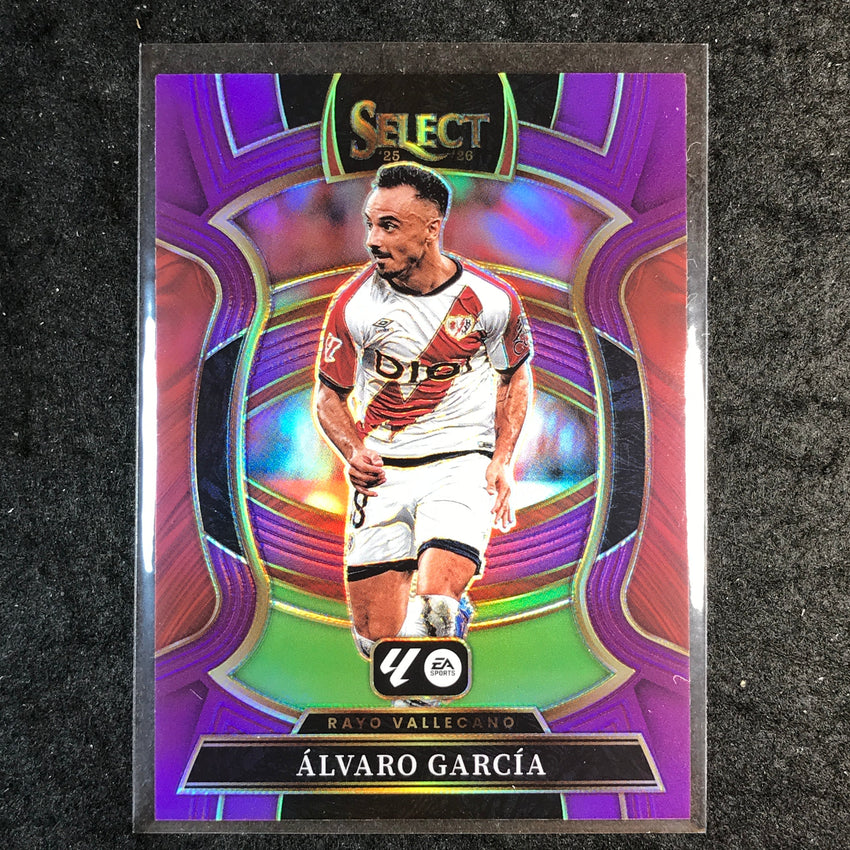 2025-26 Select La Liga ALVARO GARCIA Terrace Purple /125 #36