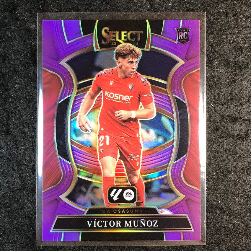 2025-26 Select La Liga VICTOR MUNOZ Rookie Terrace Purple /125 #42