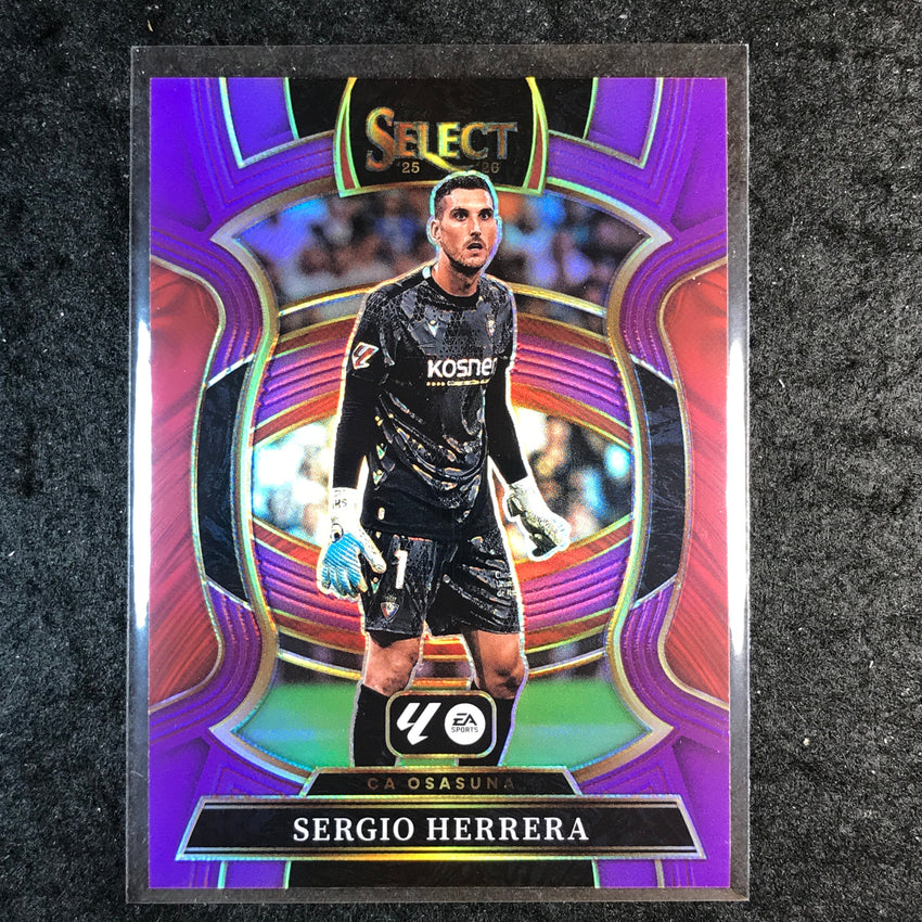 2025-26 Select La Liga SERGIO HERRERA Terrace Purple /125 #43