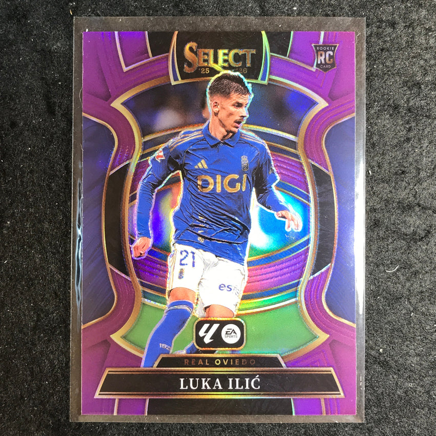 2025-26 Select La Liga LUKA ILIC Rookie Terrace Purple /125 #96