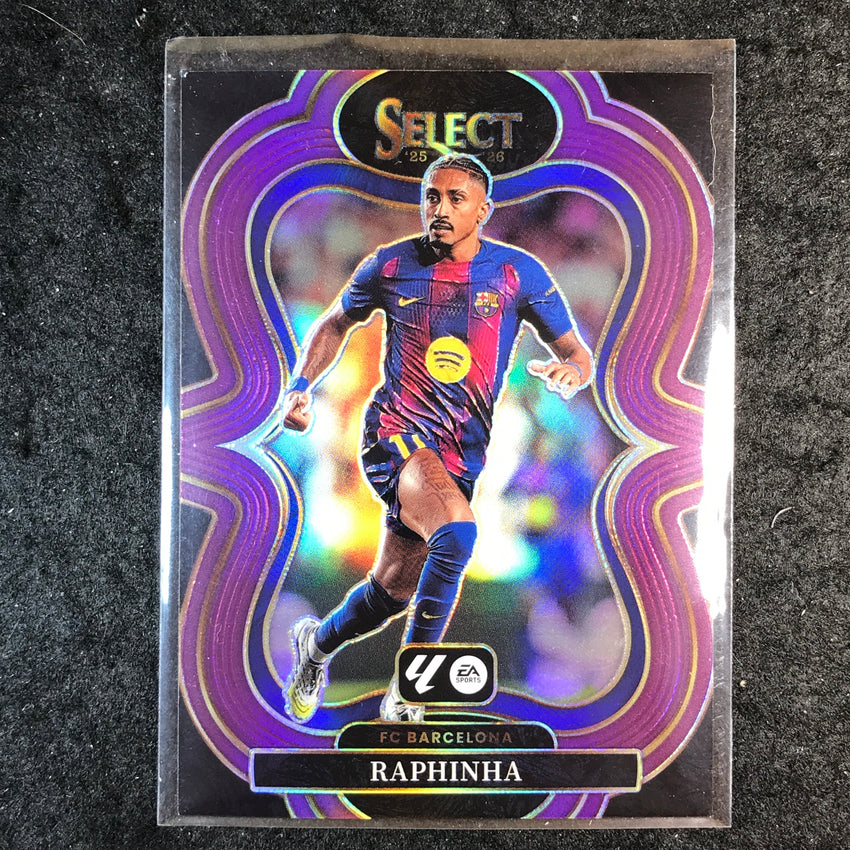 2025-26 Select La Liga RAPHINHA Mezzanine Purple /125 #101