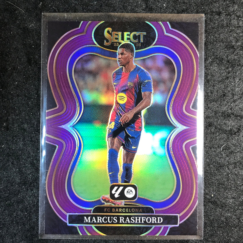 2025-26 Select La Liga MARCUS RASHFORD Mezzanine Purple /125 #106