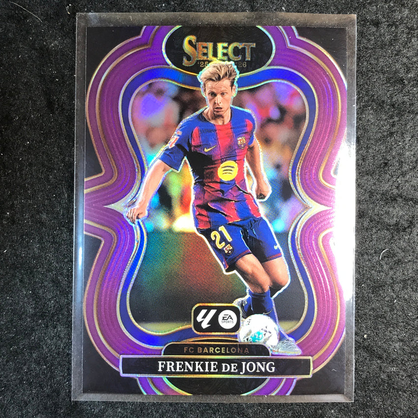 2025-26 Select La Liga FRENKIE DE JONG Mezzanine Purple /125 #110