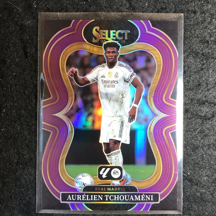 2025-26 Select La Liga AURELIEN TCHOUAMENI Mezzanine Purple /125 #111