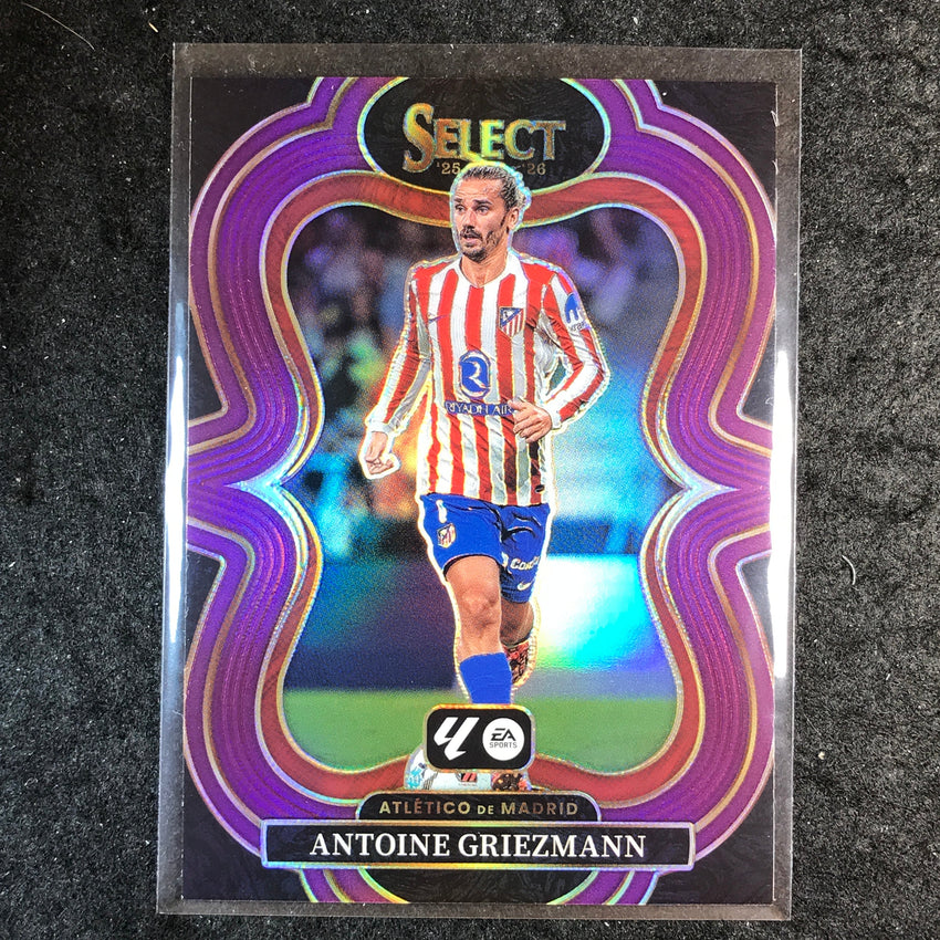 2025-26 Select La Liga ANTOINE GRIEZMANN Mezzanine Purple /125 #121