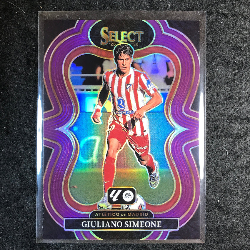 2025-26 Select La Liga GIULIANO SIMEONE Mezzanine Purple /125 #122