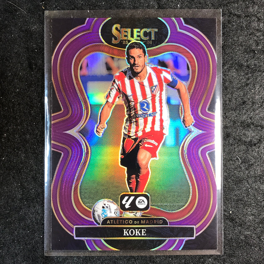 2025-26 Select La Liga KOKE Mezzanine Purple /125 #124