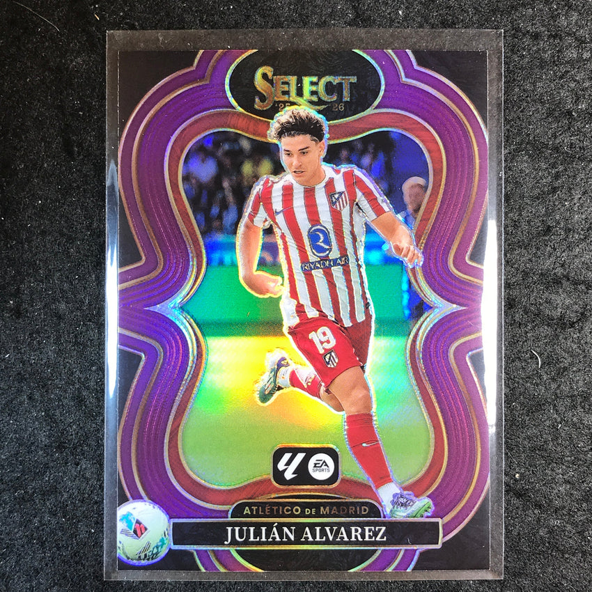 2025-26 Select La Liga JULIAN ALVAREZ Mezzanine Purple /125 #125
