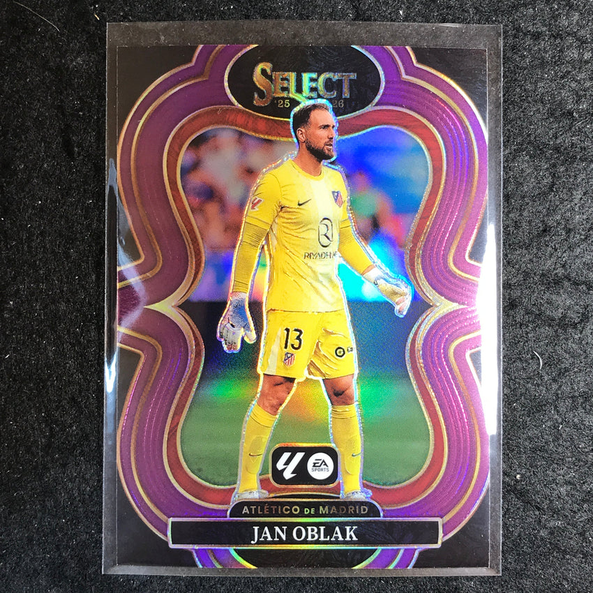 2025-26 Select La Liga JAN OBLAK Mezzanine Purple /125 #127
