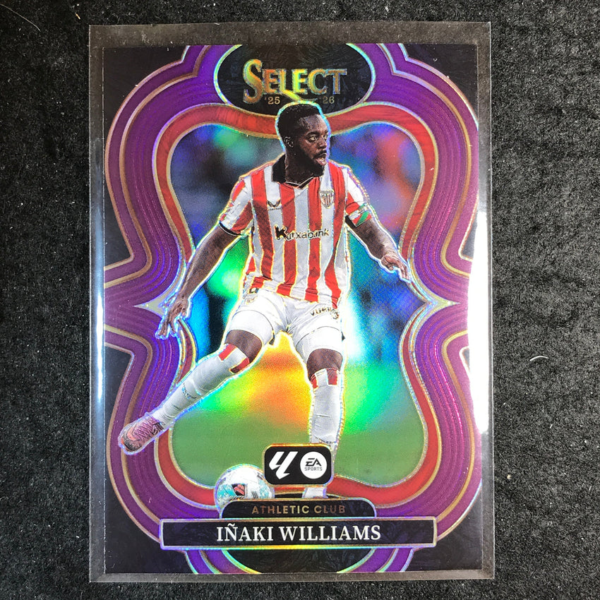 2025-26 Select La Liga INAKI WILLIAMS Mezzanine Purple /125 #134